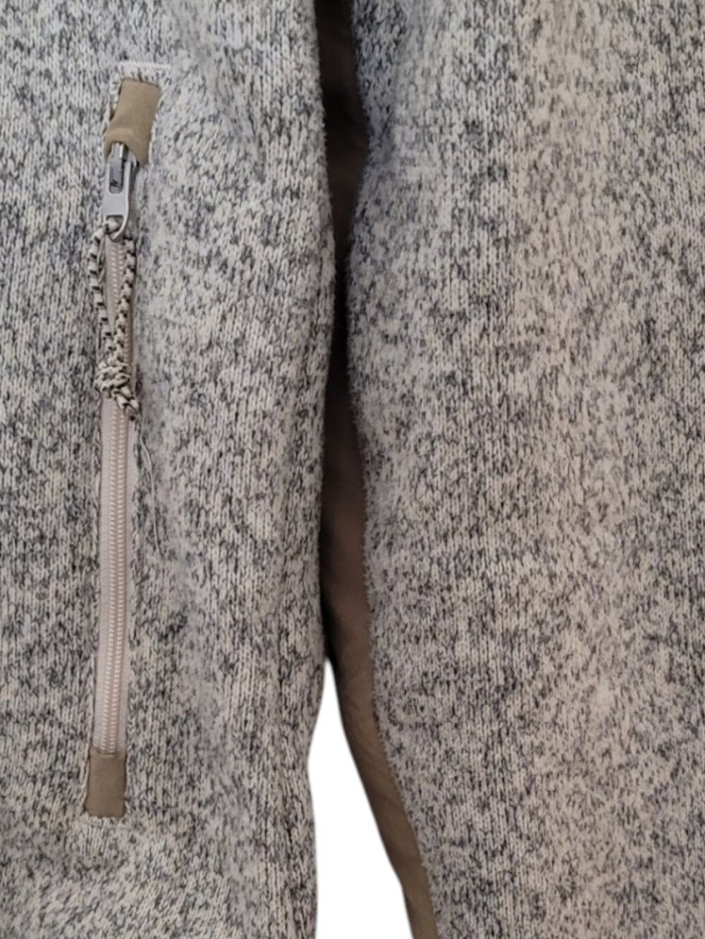 The North Face Gordon Lyons Fleece Shacket Snap Jacket Bleached Sand M - Picture 4 of 7